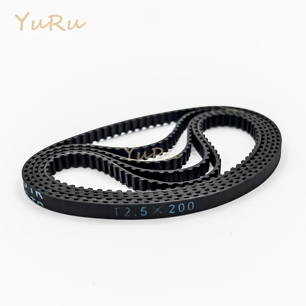 Description Picture 2 of itemT2.5 Rubber Closed Loop Timing Belt Width 4/6/9/10mm Length 160 200 245 480 780mm Pitch 2.5mm T2.5 Synchronous Belt