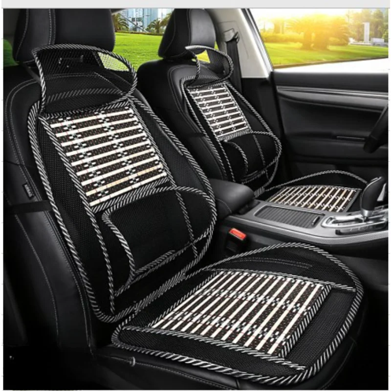 SummerNewCarMeshSeatCushionIceSilkBreathableBambooCoolingPad