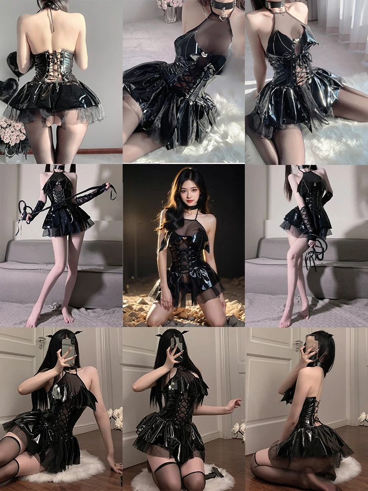 Maid Theme Sexy Costumes Hot Women Cosplay Underwear Role Play Uniform Waitress Bunny Suit Clubwear Erotic Naughty Uniform Plus women lingerie women lingerie set women cosplay costume
