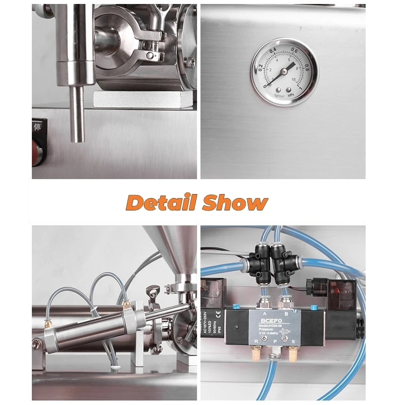 5~5000g Optional Paste Liquid Bottle Cream Jam Soap Automatic Filling Machine For Cream And Gel Shampoo