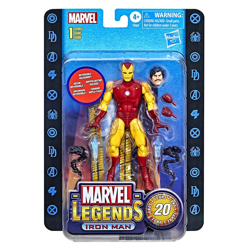 Marvel Legends Series 1 Iron Man 6 Inch 