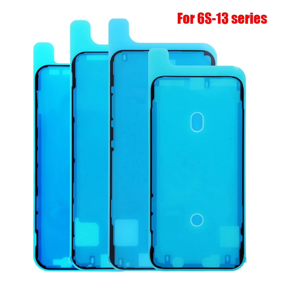 Waterproof Sticker for iPhone 13 12 11 Pro Max Mini X XS XR LCD Screen 8 Tape 3M Adhesive Glue Repair Parts 2pcs