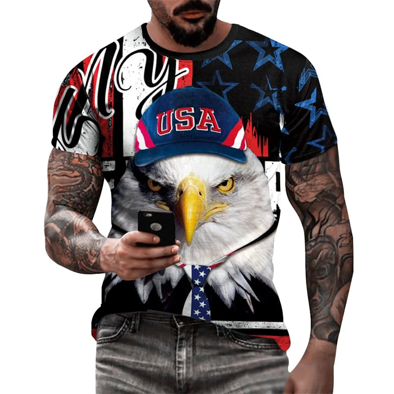 

Mexico National Flag 3d Print T Shirt Men Mexican Fashion Eagle Pattern Short Sleeve Oversized Man Tops Casual Streetwear Tees