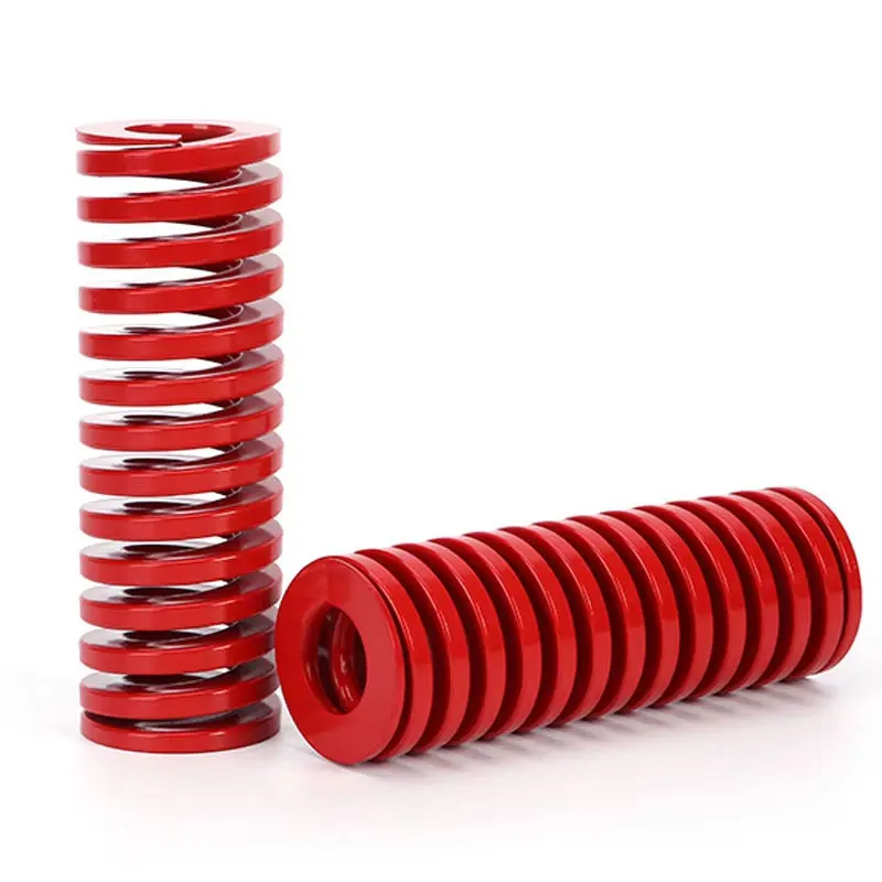 Red Die Spring Compression Spiral Stamping Spring For Car Rear Trunk Tailgate Strut Support Lift Bars Tools OD 25mm 2PCS compression spring