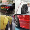 SEAMETAL Car Rubber Seal Strip for Fender Flare Arch Small Slanted T-Type Seal Edge Gap Strips Waterproof Soundproof Protection 6