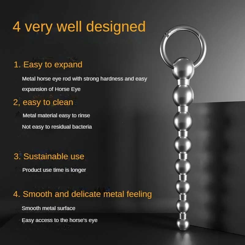 Penis Plug Dilator Gradient Size Urethral Catheter Stimulator Male Masturbation Adult Toys