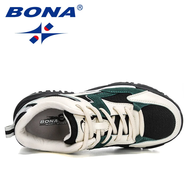 BONA 여성용 클래식 스니커즈, 여성용 스포츠 신발, 캐주얼 러닝화, 통기성 조깅 신발, 신상 디자이너