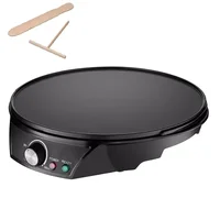 Electric Crepe And Pancake Maker Crepe Pan Machine Griddle Nonstick 12 Inch Hot Plate 1