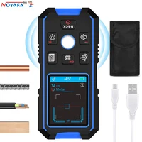 Noyafa NF-518 Metal Detector LCD Display Wall Scanner with Positioning Hole for AC Live Cable Wires Metal Wood Stud Find 1