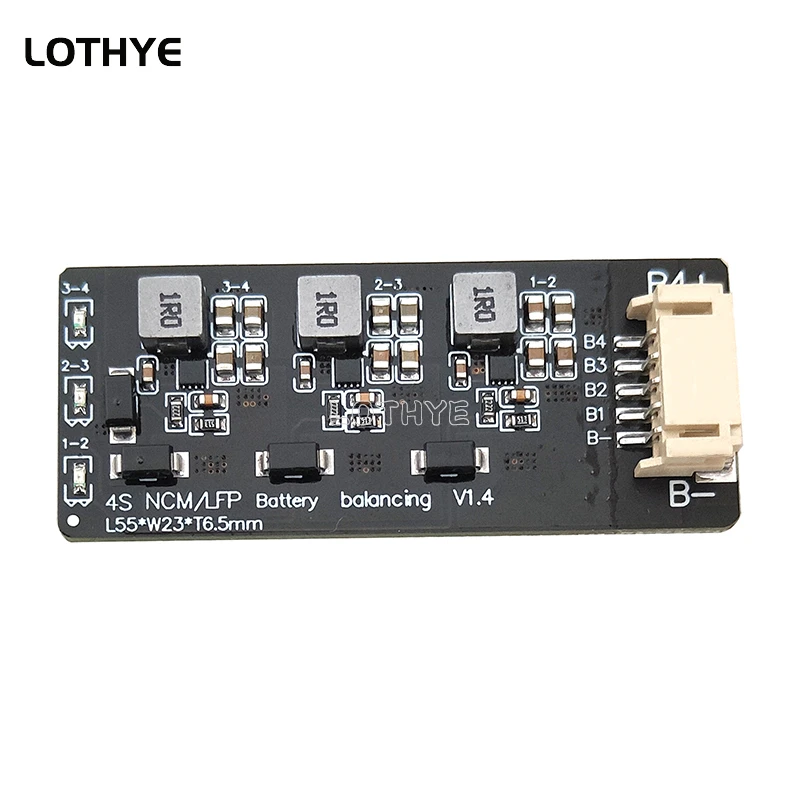 Installation de l'équilibreur de tension batterie lithium 1.2A inductif pour 4S 13S sur un pack.