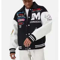American High Street Embroidered Baseball Jacket | Retro Loose Fit Autumn & Winter Fashion for Men and Couples - Image 2