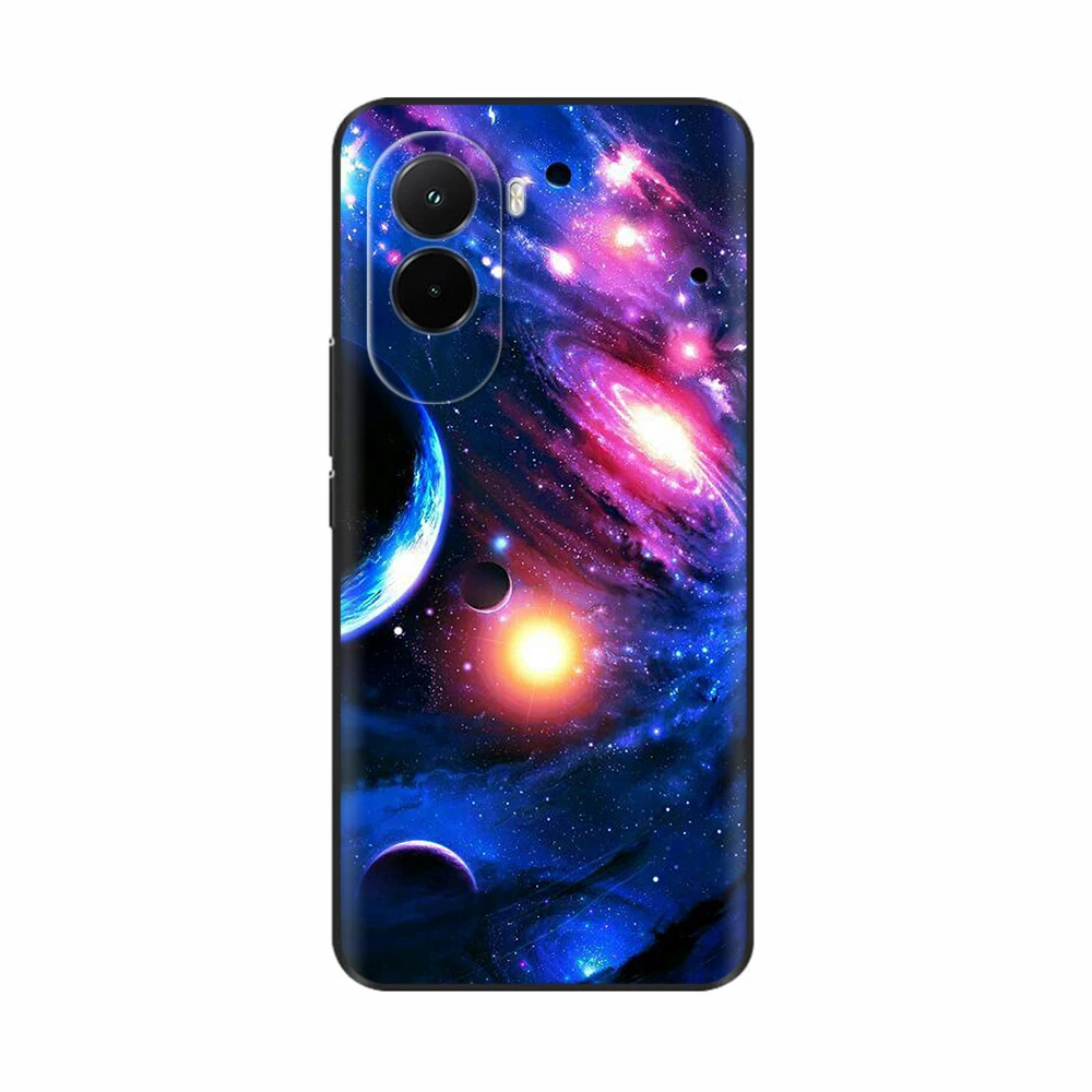 Ultra-Thin Floral Skull Painted Silicone Phone Case