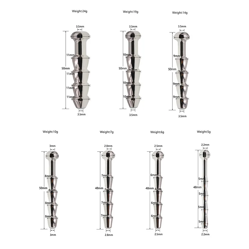 Urethral Catheter Sounds Dilators Penis Plug Insert Catheter Beads Horse Eye Stimulation Massage Masturbator Rod Sex Toy For Men urethral dilator,silicone urethral dilator