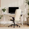 Computer Gaming Chair, Ergonomic Office Chair High Back Heavy Duty Task Desk Chair with Flip-up Arms, PU Leather 2