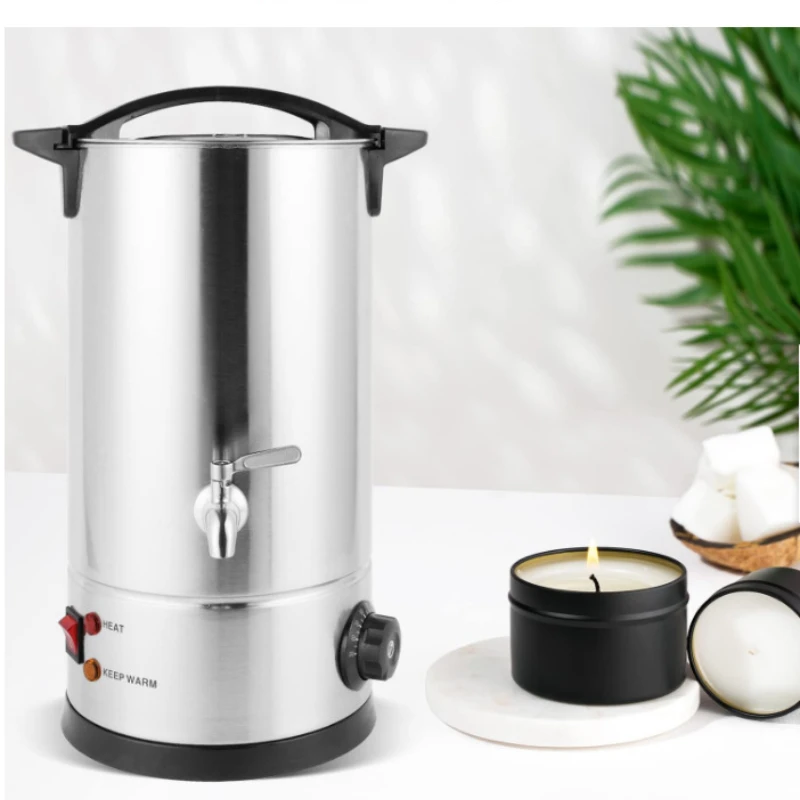 Wax Melter for Candle Making, [5 Qts] Electric Wax Melter, Large Electric Candle  Wax Melting Pot with Temp Control and Pour Spout for Small-Scale Commercial  or Home Use