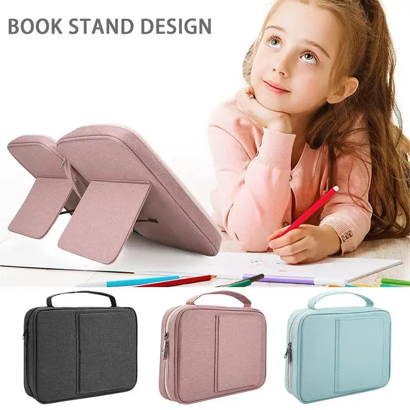 

Large Bible Cover Bible Case With Book Stand Waterproof Church With Multiple Pockets And Handle For Christmas Church Prayer