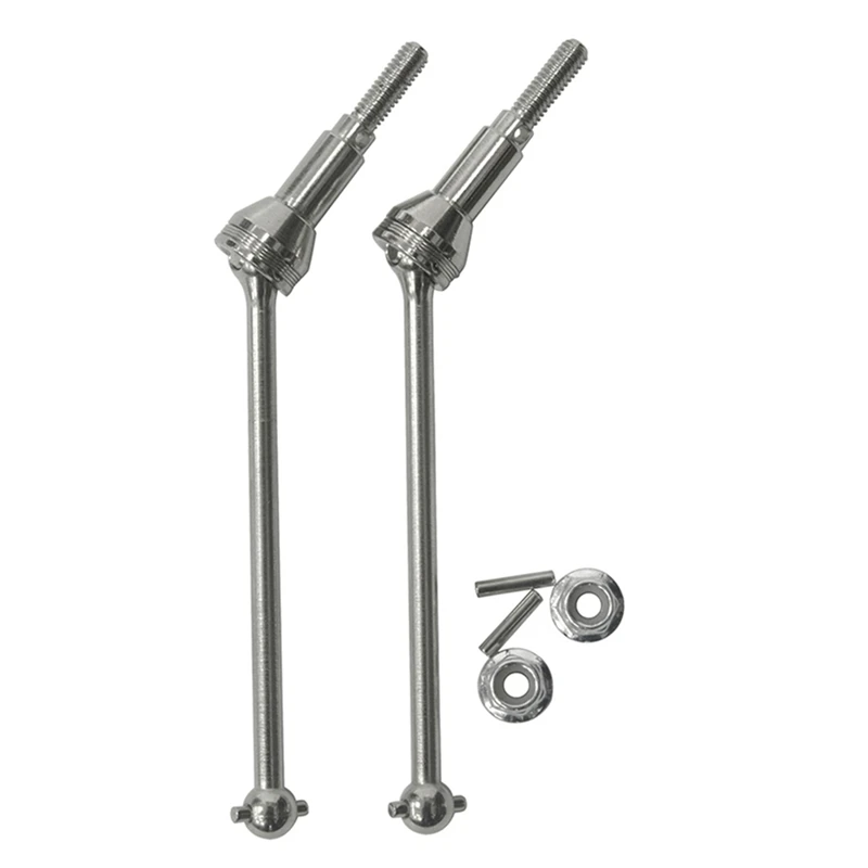 Metal Front And Rear Silver Drive Shaft With 12Mm Hex For HBX HAIBOXING 901 901A 903 903A 905 905A 1/12 RC Car Upgrade Parts