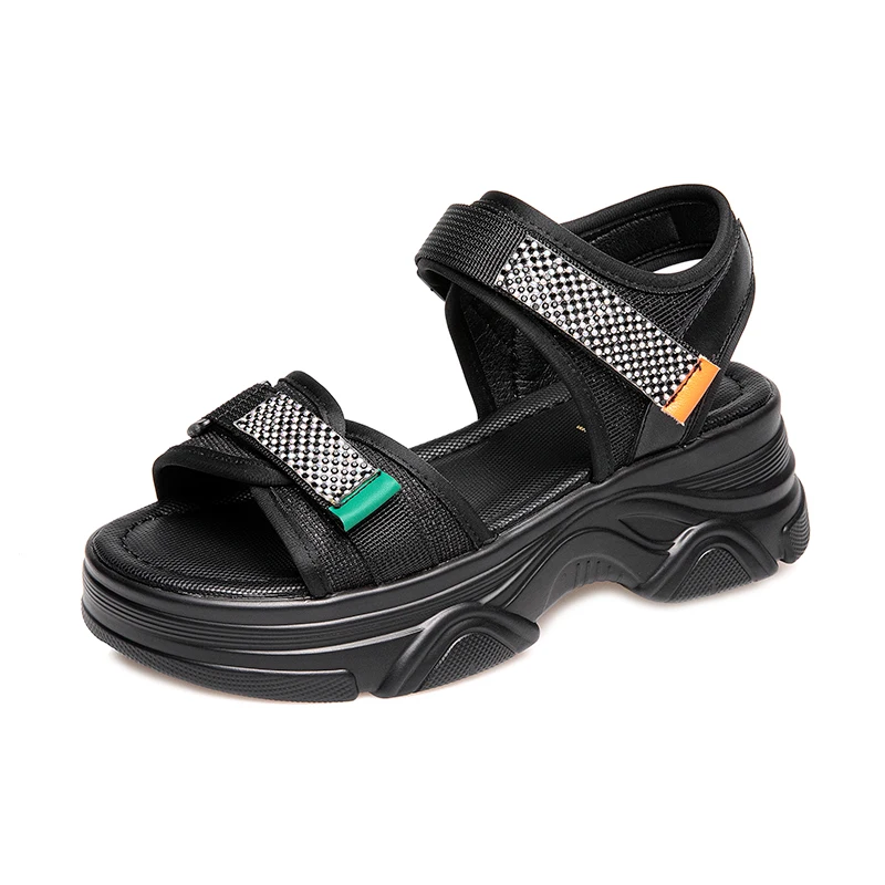 

Chunky Sandals Girls Summer Platform Shoes for Women 2024 New Wedges Pumps High Heels Casual Elegant Party Sandals Thick Bottom