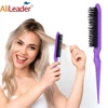 1 Pcs High Quality Nylon Hair Brush For Women Slick Ponytail Slim Line Teasing Combing Brush Hair Accessories For Ladies Girls 2