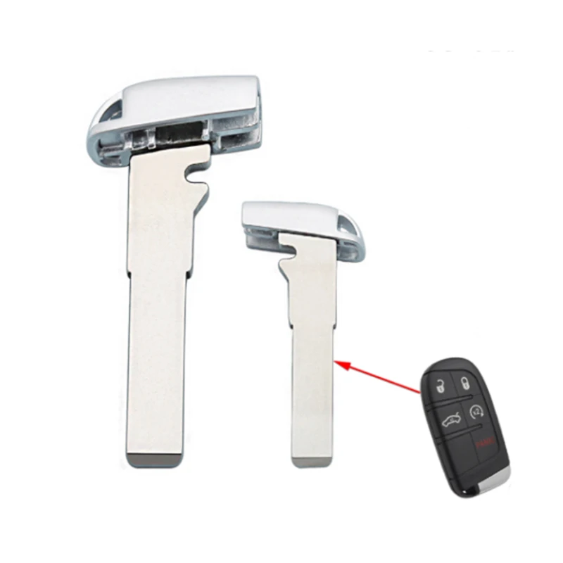 

XIEAILI 10Pcs OEM Blank Uncut Remote Smart Key Blade For Jeep Compass For Chrysler S82