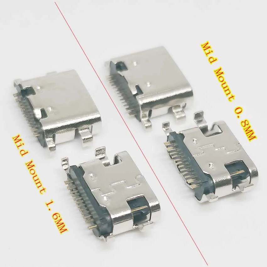 

50Pcs USB Charger Charging Port Dock Connector Jack For Lenovo S5 K520 X705F Tablet TB-X605F X605L X605 F X605M Type C Contact