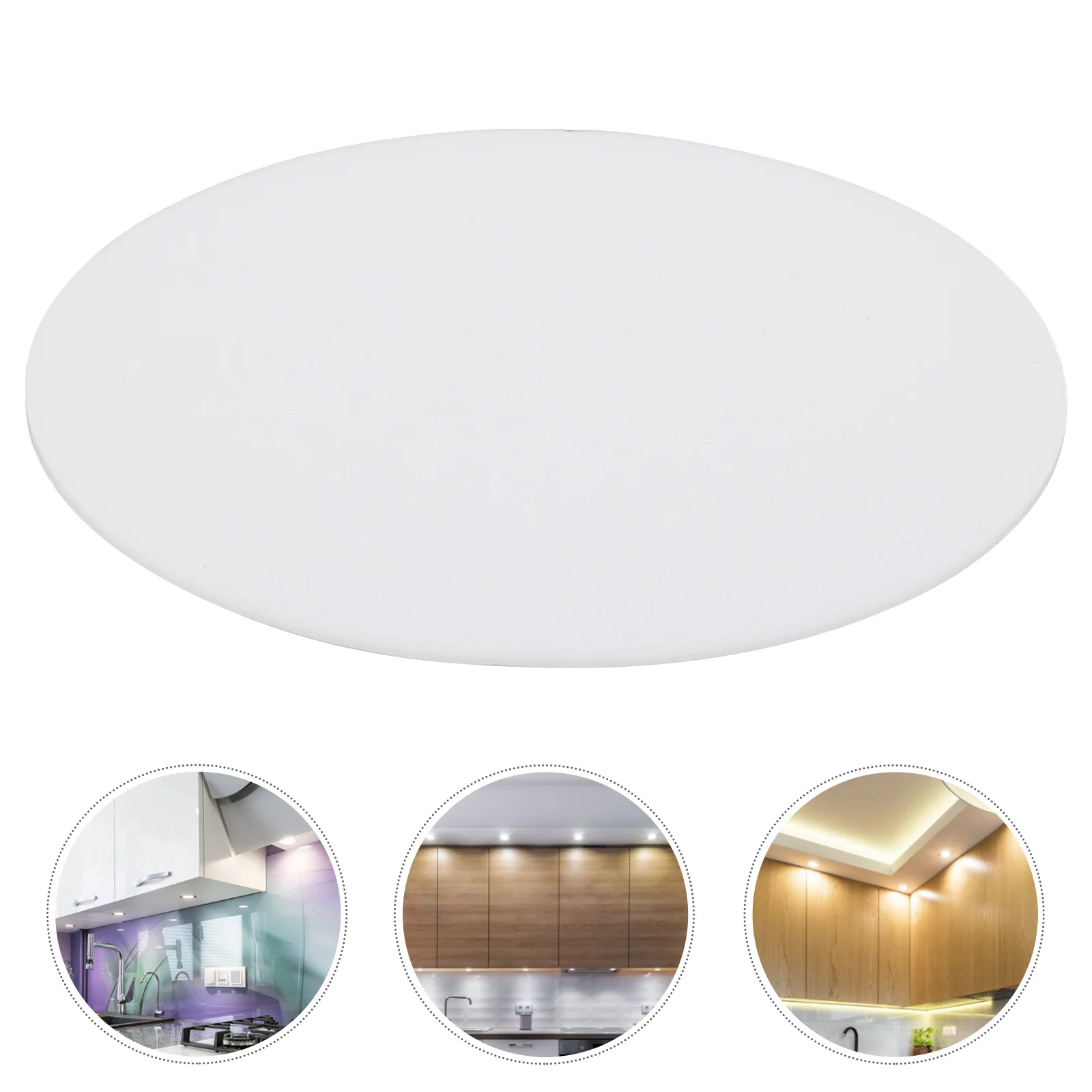 

Spotlight Lampshade Chandelier Light Covers Round Plastic Downlight Cover Ceiling Lamp Shades 7.5cm