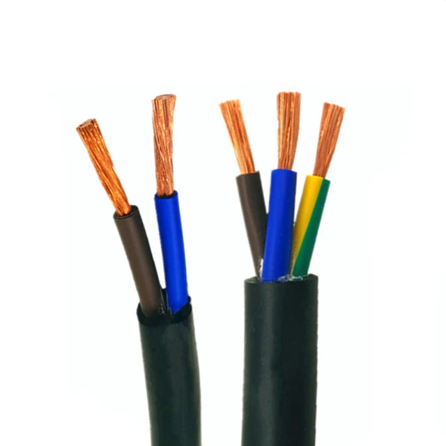 Câble électrique étanche extérieur, fil à 2 conducteurs, 0.75, 1, 1.5, 2.5,  1, 4, 6, 10, 16 Go carré, cuivre sans oxygène, fil en PVC extérieur -  AliExpress