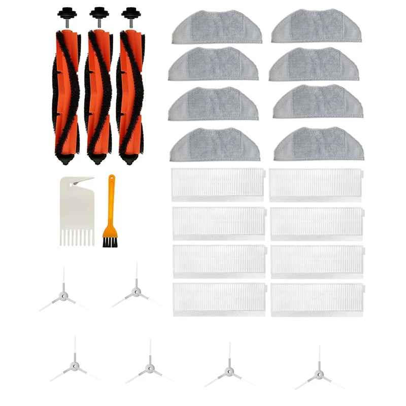 free shopping!!!- Main Rolling Brush Hepa Filter Side Brush Mop Cloth
for Xiaomi Mi Robot Vacuum-Mop Essential G1 Cleaner Spare Parts