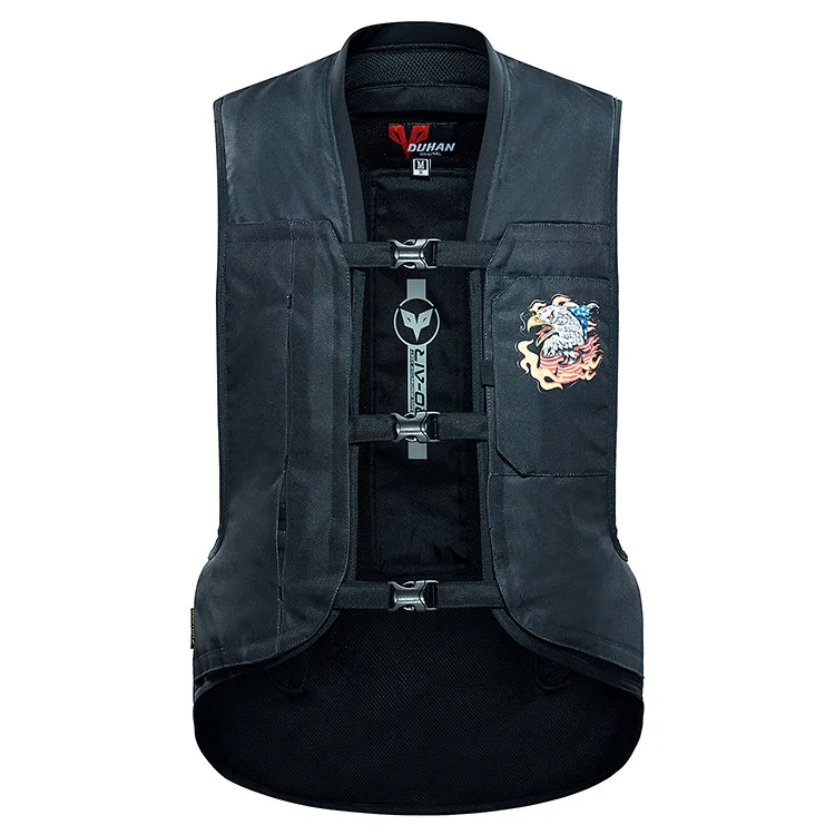 DUHAN Motorcycle Air-bag Vest New Upgrade Professional Moto Racing Advanced Air Bag System Motocross Protective Airbag
