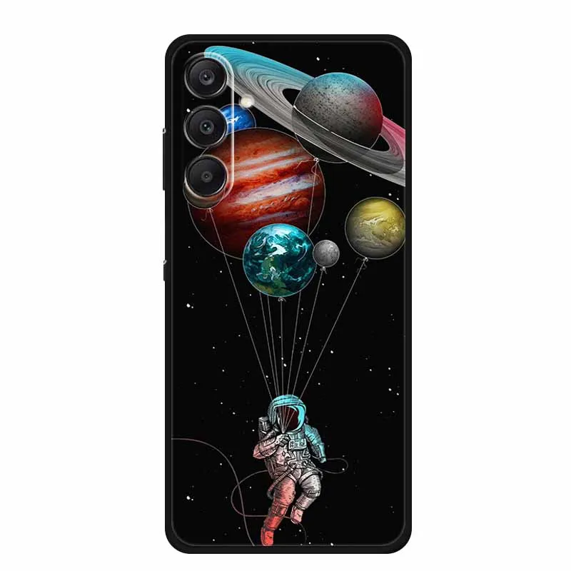 Cool Astronaut Space Soft Silicone TPU Phone Case