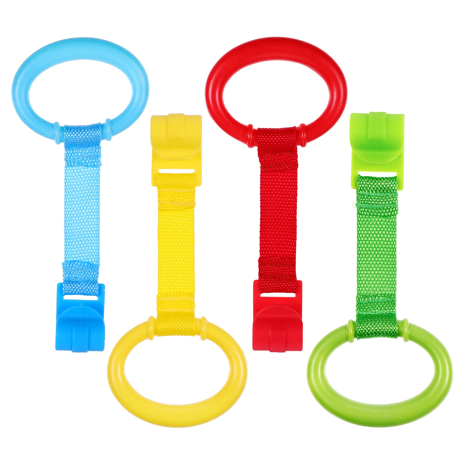 

Baby Pull Rings For Playpen Baby Crib Hooks Bed Hanging Ring Help Baby Stand Toddler Walking Assistant