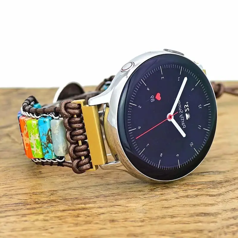 22mm 20mm Nylon Strap For Samsung Galaxy Watch 6/5/4/3 Huawei Watch 4/GT4-3-2 Pro Bohemian Braided Bracelet Amazfit GTR/GTS Band - Image 18
