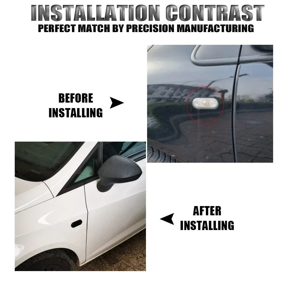 LED Dynamic Side Marker Light Turn Signal for SEAT Ibiza Cordoba