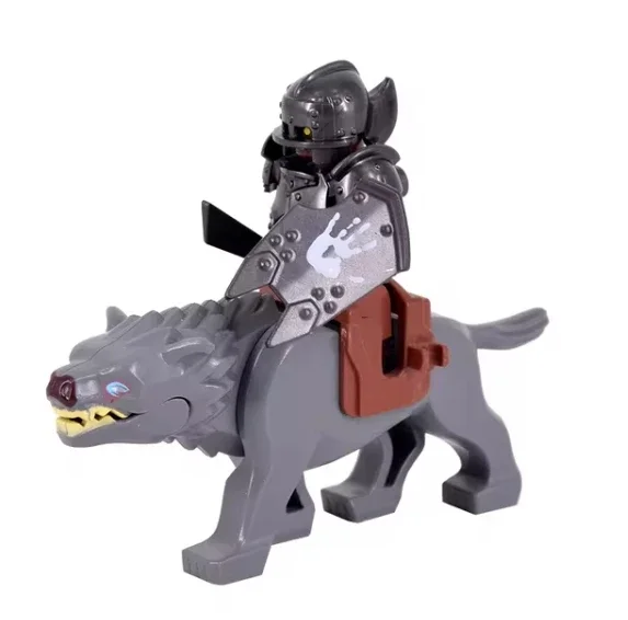 Medieval Knight and War Horse Building Block Set - Toy Gift