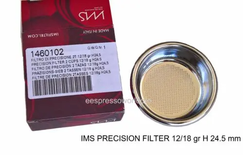 IMS Precision Competition FILTER BASKET 12-18 gr 24.5 h espresso machine 58mm