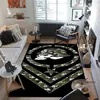 Metal Mulisha Carpets and Rug 3D Printing Metal Skull Carpet Floor Mat Living Room Bedroom Large Area Soft Carpet Kids Room Rug 6