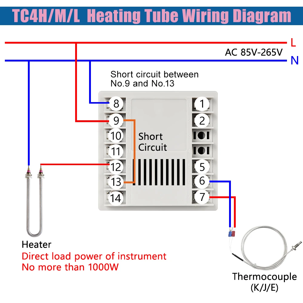 EARU Digitaler PID-Programmierbarer Temperaturregler Thermostat Relais SSR Spannungsausgang für Heiz- und Kühlinstrumente Thermocontrol – Detail 10