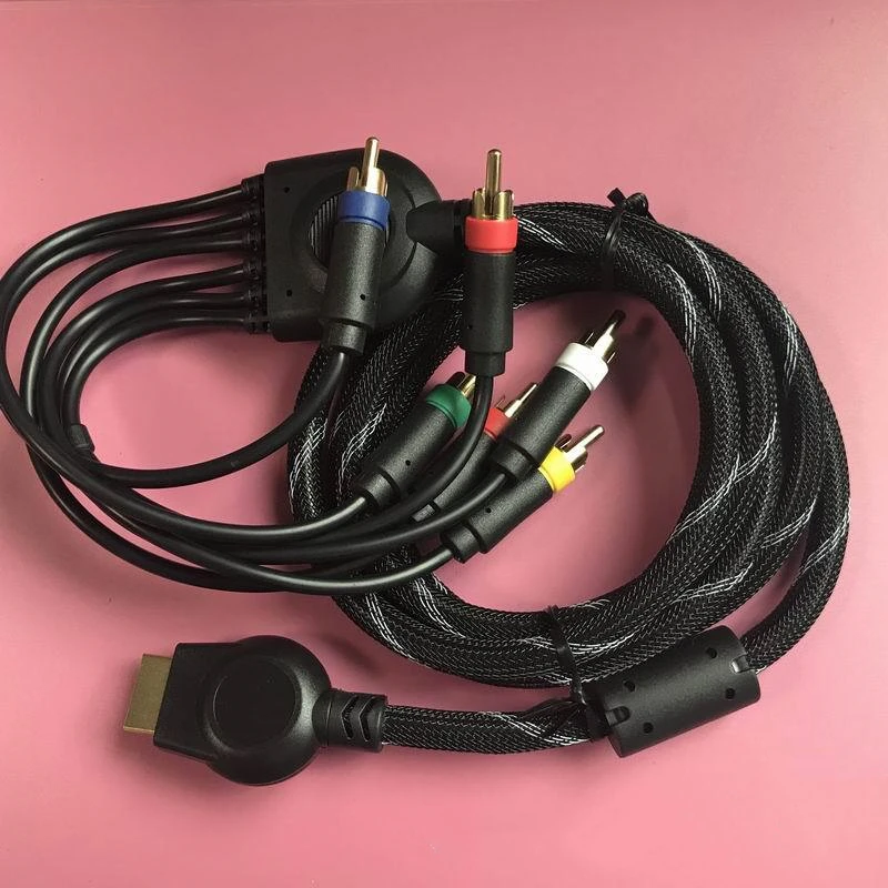 1.8m/6FT Multi Component AV cable For PlayStation 2 for PlayStation 3