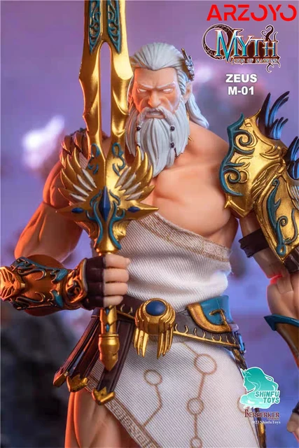 SHINFU Toys M01 1/12 Myth Gods of Nations Zeus Action Figure Model 