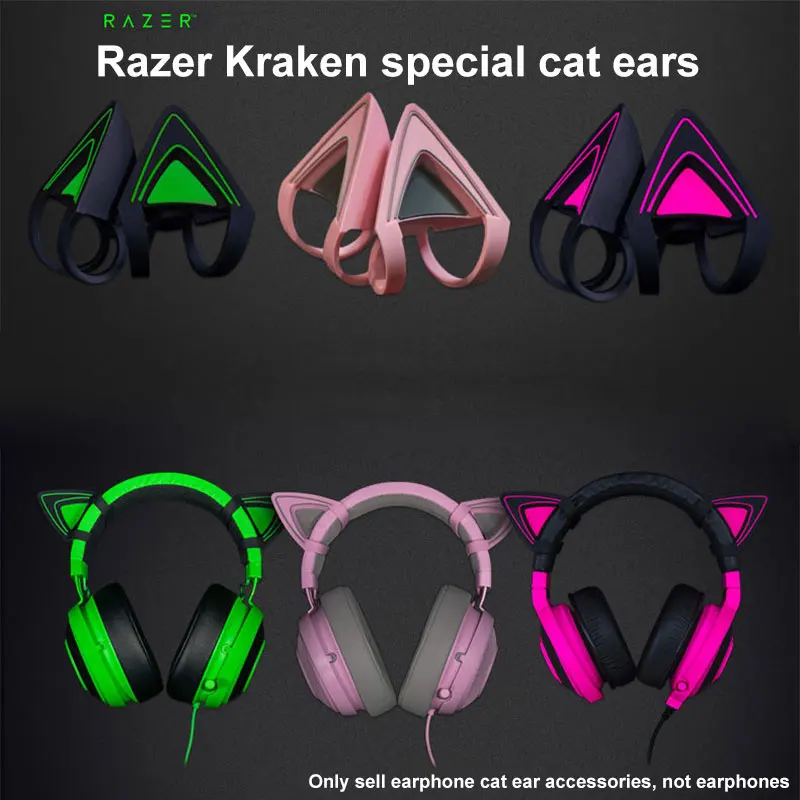 RazerKrakenCatEarsInEarHeadphonesAccessoriesKrakenTEV2
