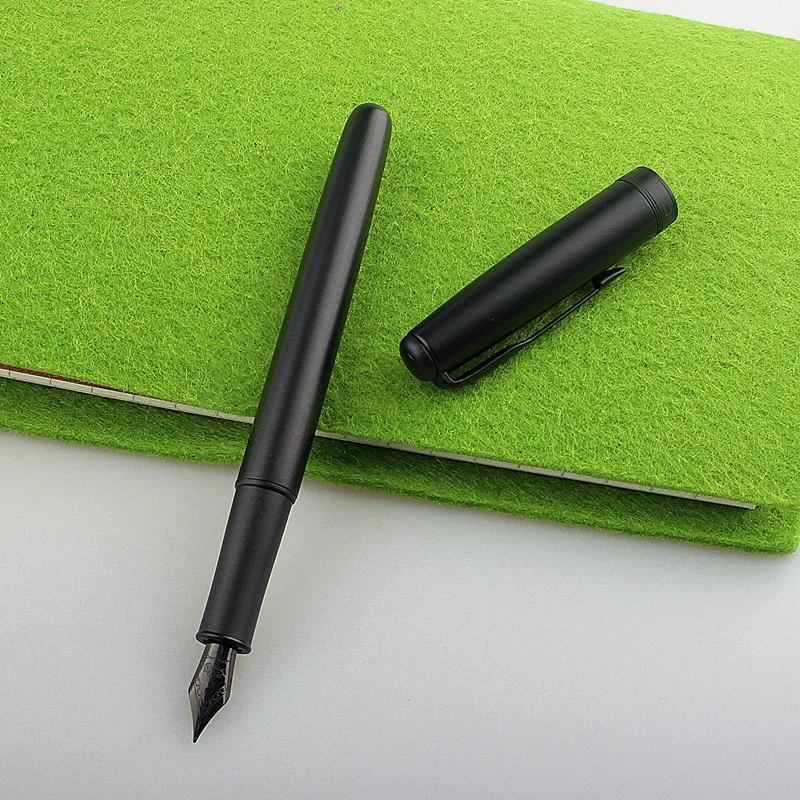 JINHAO 75 Fountain Pen Checkered Grab Ash Feather Arrow Tungsten Steel Black Nib Classic Ink Office School Supplies Pen fountain pen