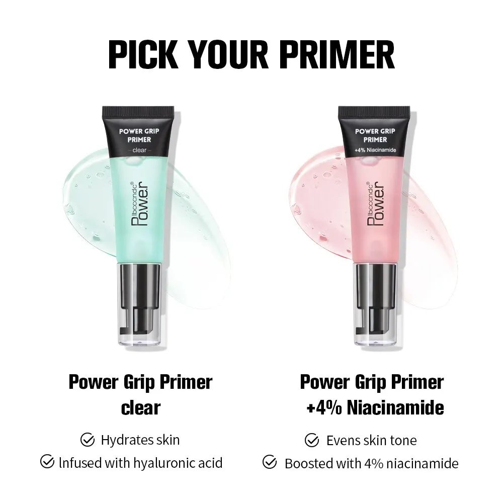Powder Grip Primer 24ml Pores Invisible Primer Oil Control Facial Base Make Up Face Base Cream Foundation Colorless 1 Piece facial primer makeup primer makeup foundation