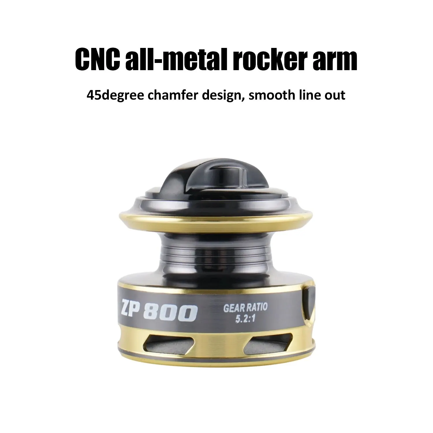 Huidiao 500/800 Series Spinning Reel – 5.2:1, 5KG Max Drag 3