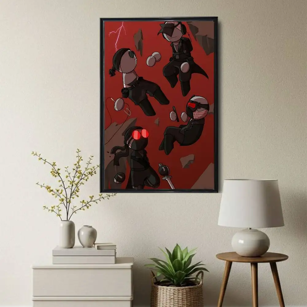 Deimos J Sanford Madness Combat Wall Art Canvas Painting Poster for Living Room Decor