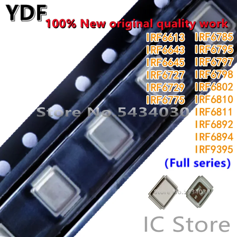 100% новый IRF6727 IRF6729 IRF6775 IRF6785 IRF6795 IRF6797 IRF6798 IRF6802 IRF6810 IRF6811 IRF6892 IRF6894 IRF9395 IRF6613 IRF6643 |