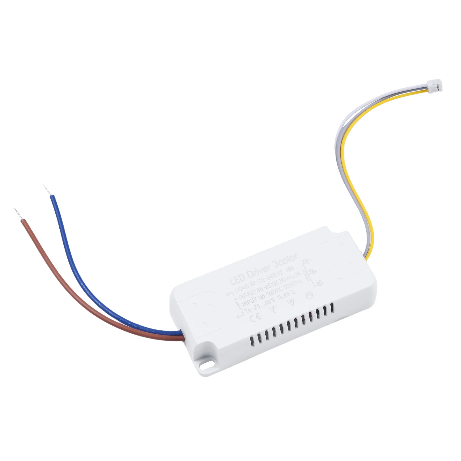 Description Picture 6 of item3 Color LED Driver Non-Isolating Lighting Transformer 8-24W 20-40W 30-50W 40-60W 50-70W Power Supply Adapter Replacement