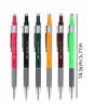 Creative Mechanical Pencil Set 0.5/0.7mm Replaceable Lead Automatic Pencil Office Writing Art Painting Tools Supplies Stationery 6