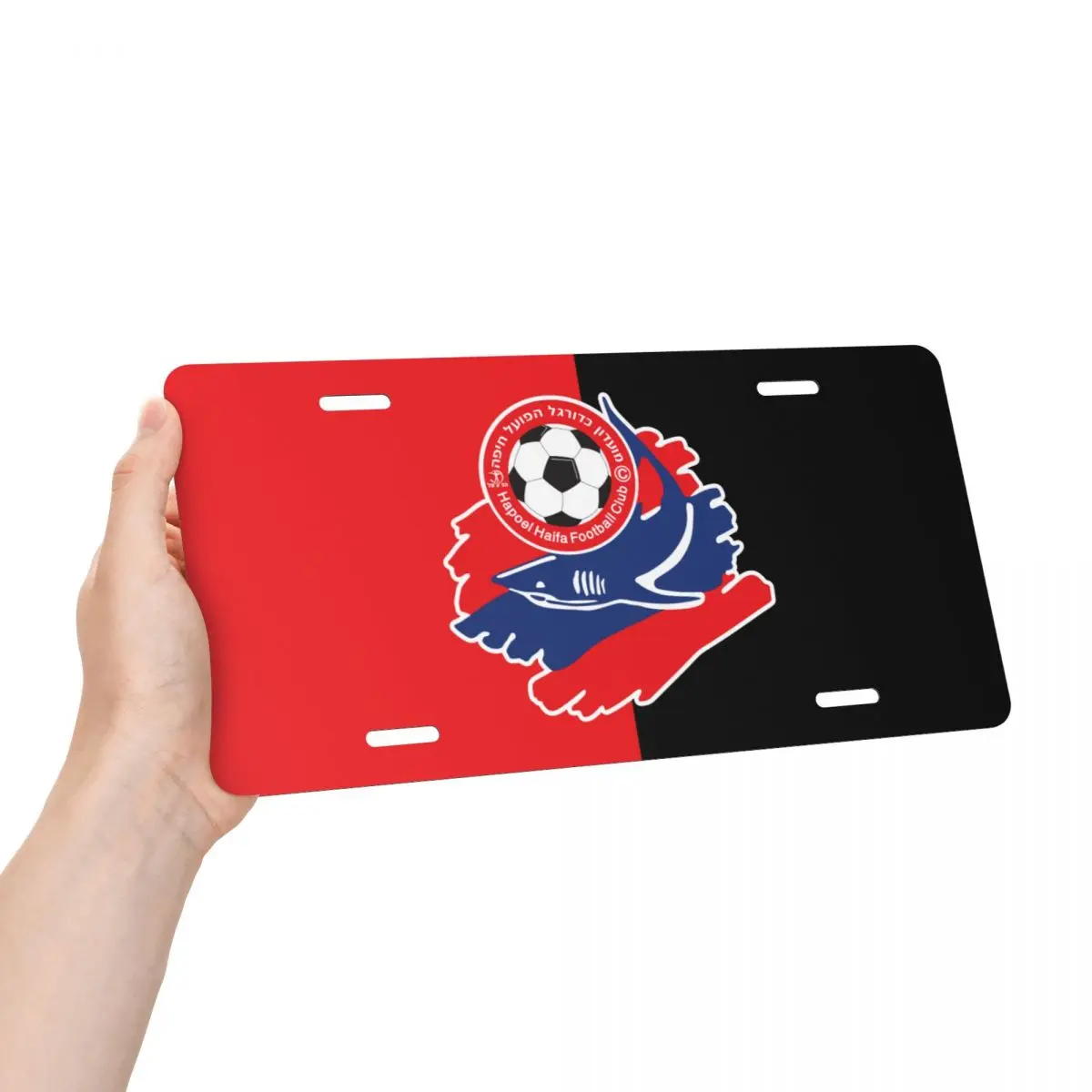 hapoel-haifa-license-plate-car-tag-aluminum-car-auto-sign-universal