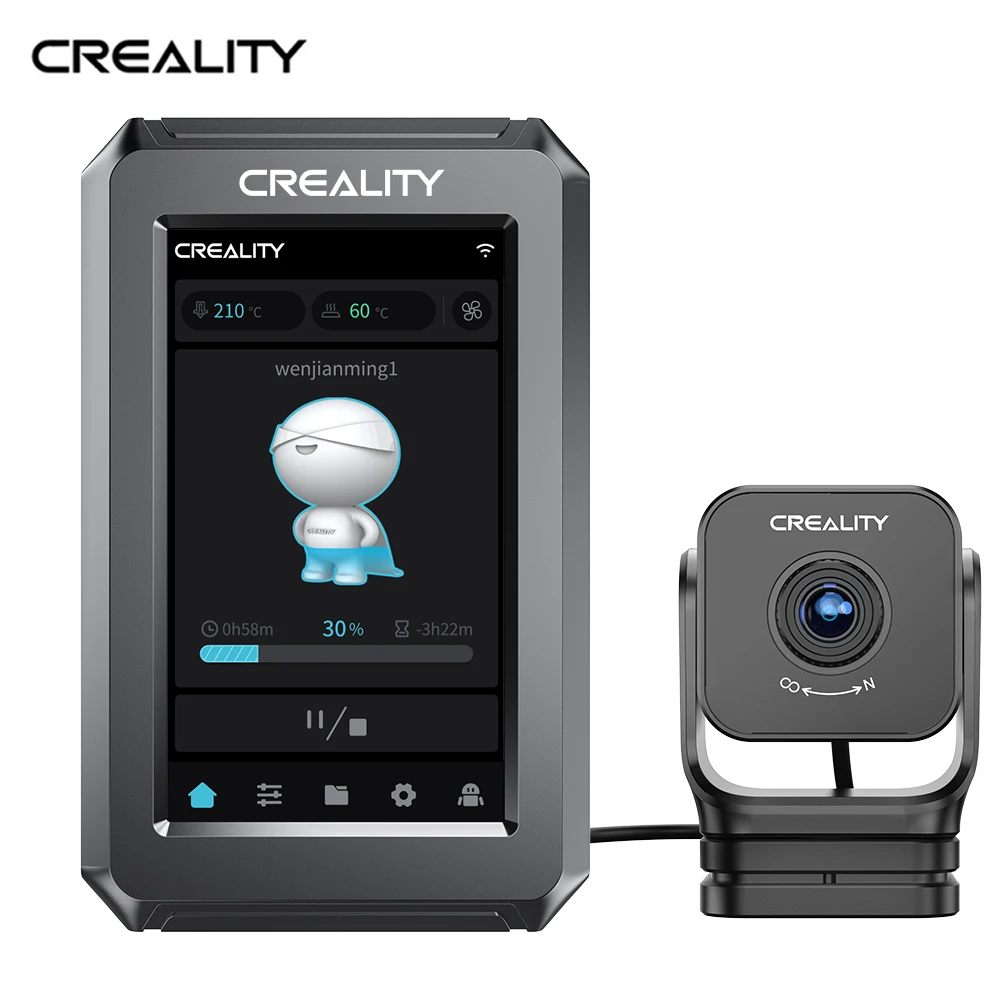 

Creality Nebula Smart Kit 4.3 Inch Touch Screen High-Speed Printing Precise Control Creality OS with dual-Core CPU