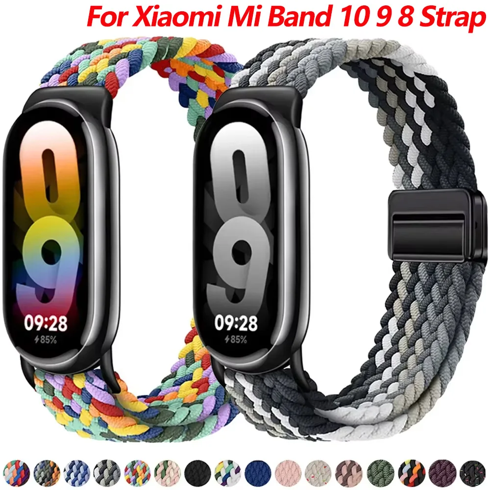 สายรัดข้อมือไนลอนถัก Xiaomi Mi Band 9/10